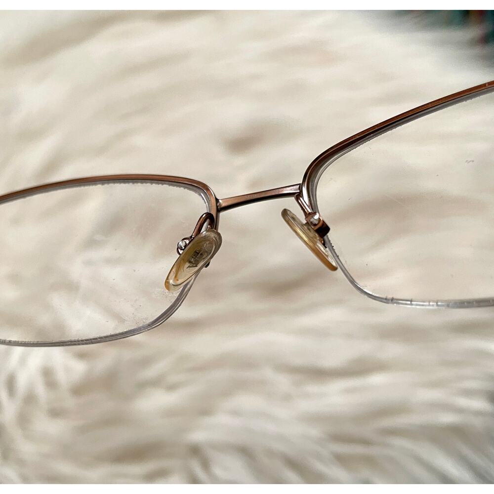 Giorgio Armani prescription eyeglasses FRAMES GA 342 gold metal - Picture 7 of 7